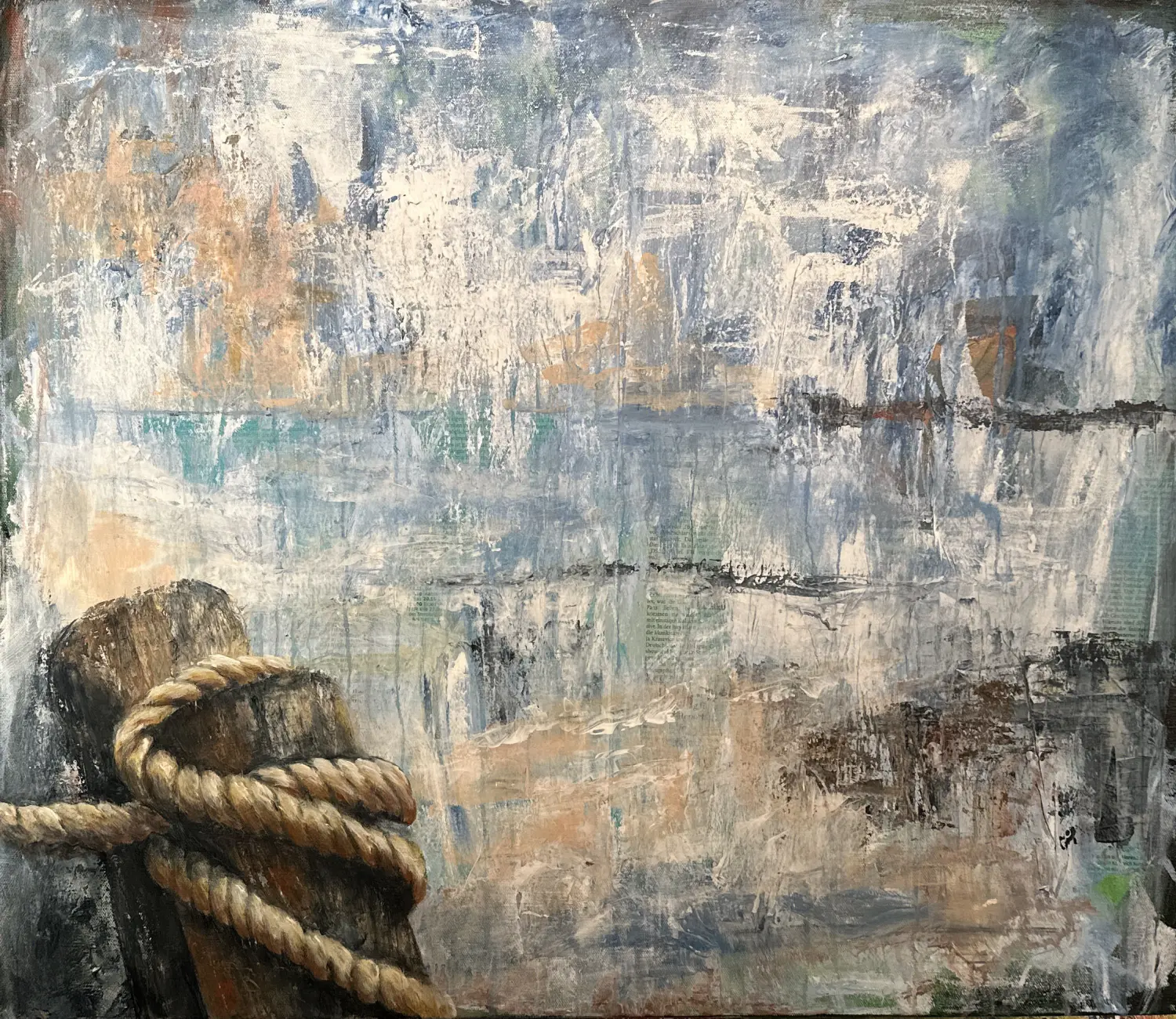 Seil Acryl von Ines Burkhardt