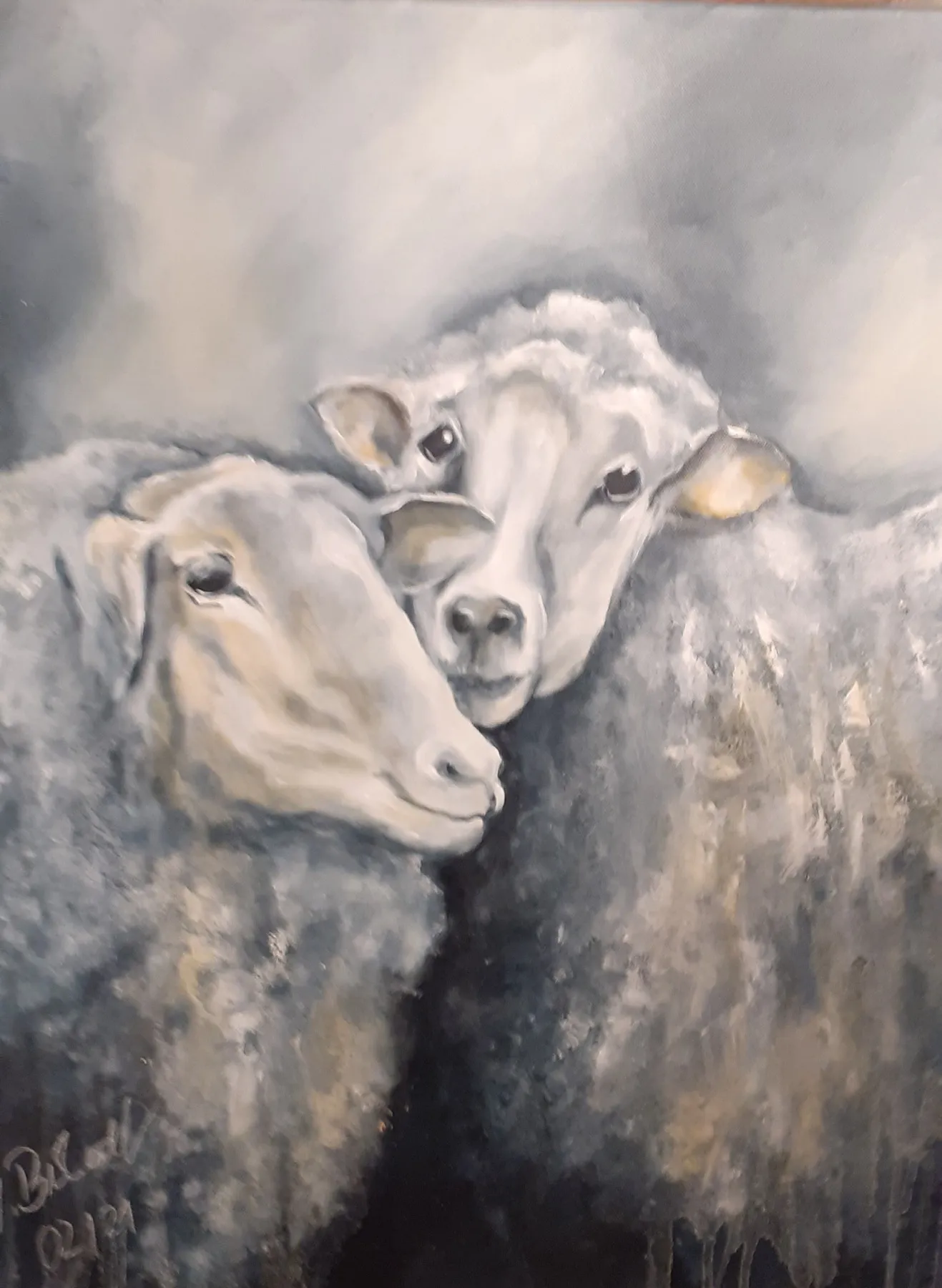 Tiere-Gemälde von Ines Burkhardt