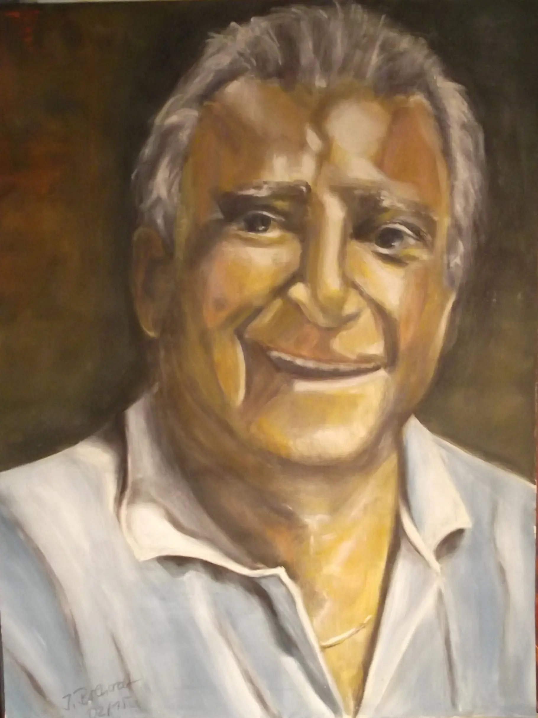Farbtunnel Oel von Ines Burkhardt