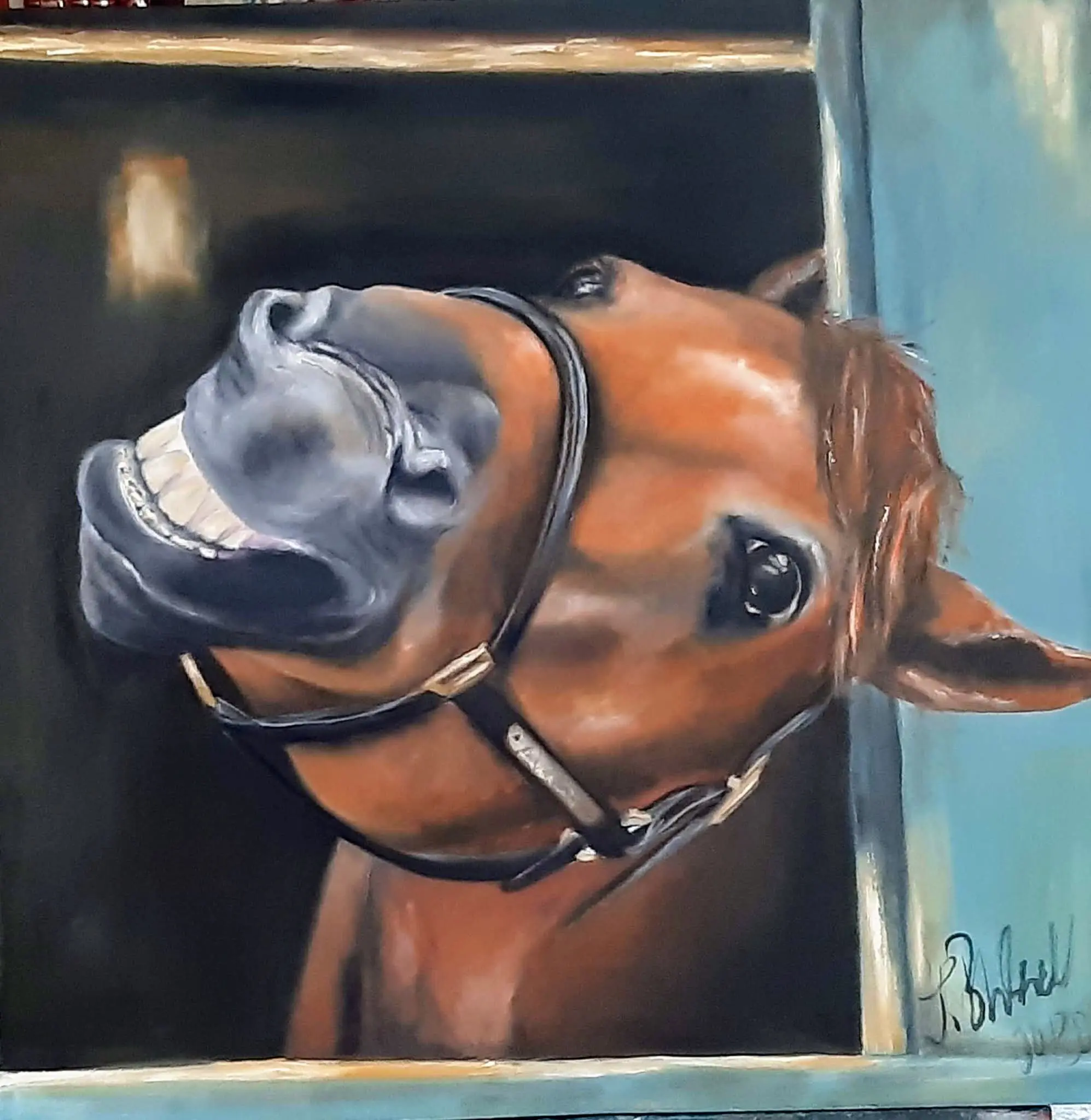 Paravent Acryl von Ines Burkhardt
