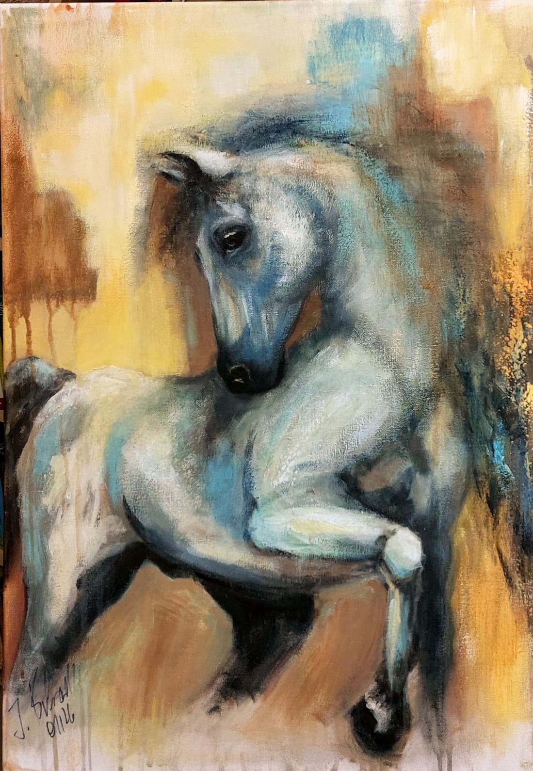 Dressur Acryl 30x60