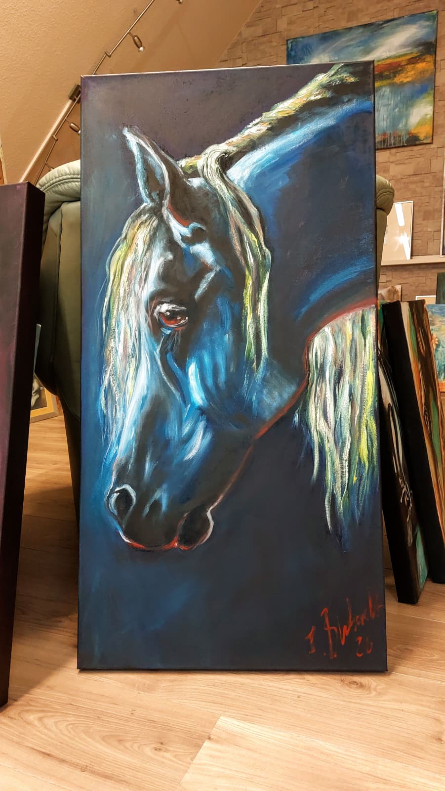 Dressur Acryl 30x60